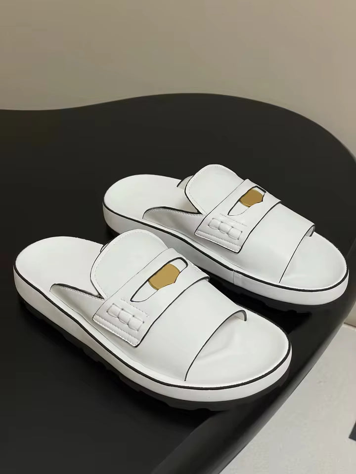 Classic Leather Slippers