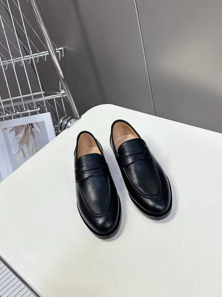 Classic Suede Leather Loafers