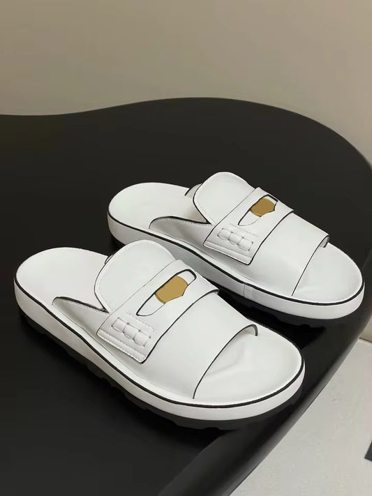 Classic Leather Slippers